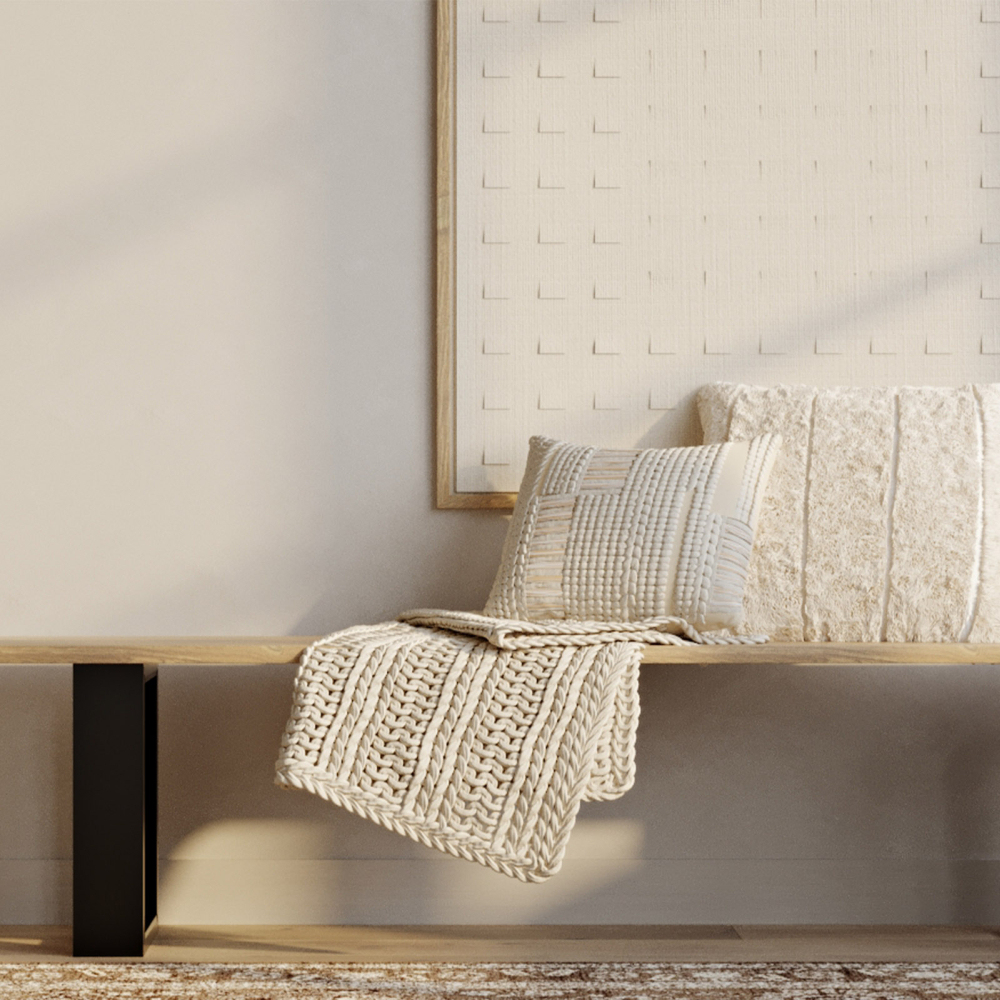 Buy Industrial style wooden bench Black 58438 at MyFaktory